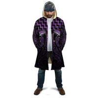 Purple Matariki New Zealand Cloak Maori Poutama Galaxy Vibes - Polynesian Pride