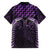 Purple Matariki New Zealand Family Matching Long Sleeve Bodycon Dress and Hawaiian Shirt Maori Poutama Galaxy Vibes