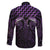 Purple Matariki New Zealand Family Matching Long Sleeve Bodycon Dress and Hawaiian Shirt Maori Poutama Galaxy Vibes