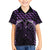 Purple Matariki New Zealand Family Matching Long Sleeve Bodycon Dress and Hawaiian Shirt Maori Poutama Galaxy Vibes