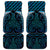 Blue Matariki New Zealand Car Mats Maori Poutama Galaxy Vibes