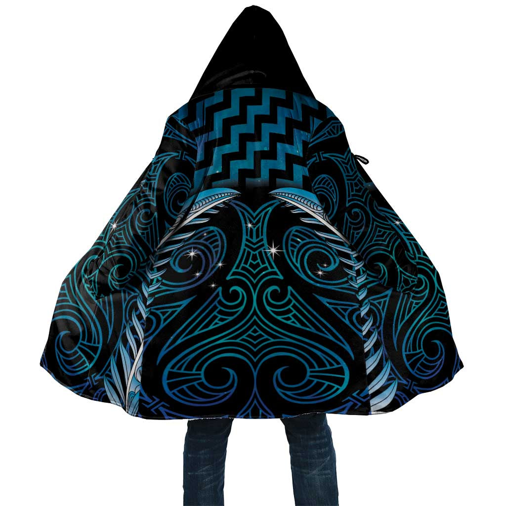 Blue Matariki New Zealand Cloak Maori Poutama Galaxy Vibes LT14 Unisex Blue - Polynesian Pride