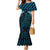 Blue Matariki New Zealand Family Matching Mermaid Dress and Hawaiian Shirt Maori Poutama Galaxy Vibes