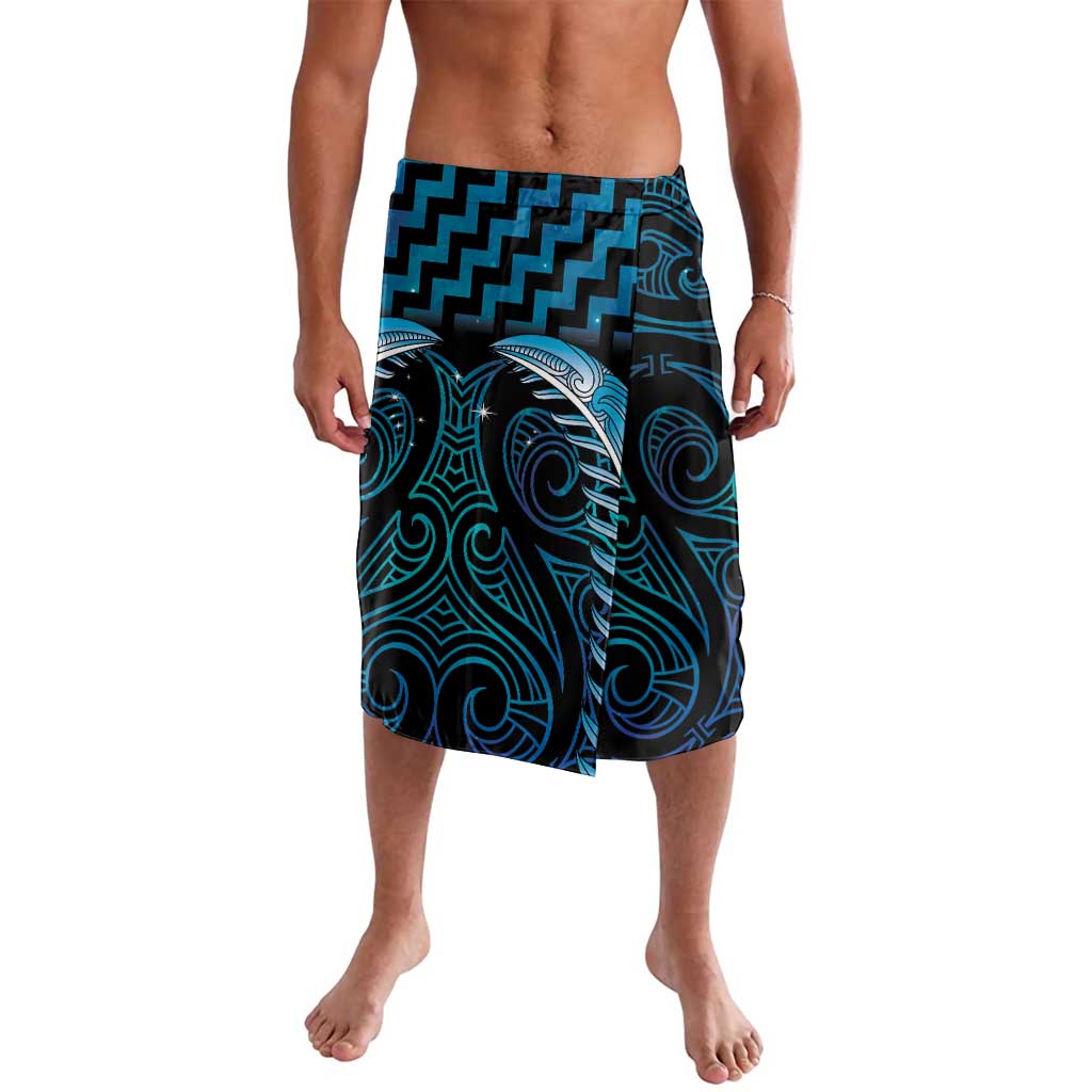 Blue Matariki New Zealand Lavalava Maori Poutama Galaxy Vibes