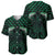 Green Matariki New Zealand Baseball Jersey Maori Poutama Galaxy Vibes