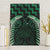 Green Matariki New Zealand Canvas Wall Art Maori Poutama Galaxy Vibes