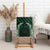 Green Matariki New Zealand Canvas Wall Art Maori Poutama Galaxy Vibes