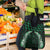 Green Matariki New Zealand Grocery Bag Maori Poutama Galaxy Vibes