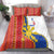 Philippines Independence Day Bedding Set Pilipinas Sun Stars Igorot Pattern