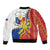 Philippines Independence Day Bomber Jacket Pilipinas Sun Stars Igorot Pattern