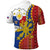 Philippines Independence Day Polo Shirt Pilipinas Sun Stars Igorot Pattern