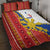 Philippines Independence Day Quilt Bed Set Pilipinas Sun Stars Igorot Pattern