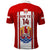 Custom Tahitian Football Polo Shirt Tahiti Coat Of Arm Polynesian Sporty Style LT14 - Polynesian Pride