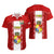 Tonga Football Hawaiian Shirt Tongan Ngatu Pattern Sporty Style LT14 - Polynesian Pride