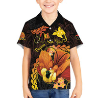 Papua New Guinea Independence Day Hawaiian Shirt 50th Anniversary Papua Niu Gini Bird Of Paradise LT14 - Polynesian Pride
