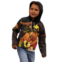 Papua New Guinea Independence Day Kid Hoodie 50th Anniversary Papua Niu Gini Bird Of Paradise LT14 - Polynesian Pride
