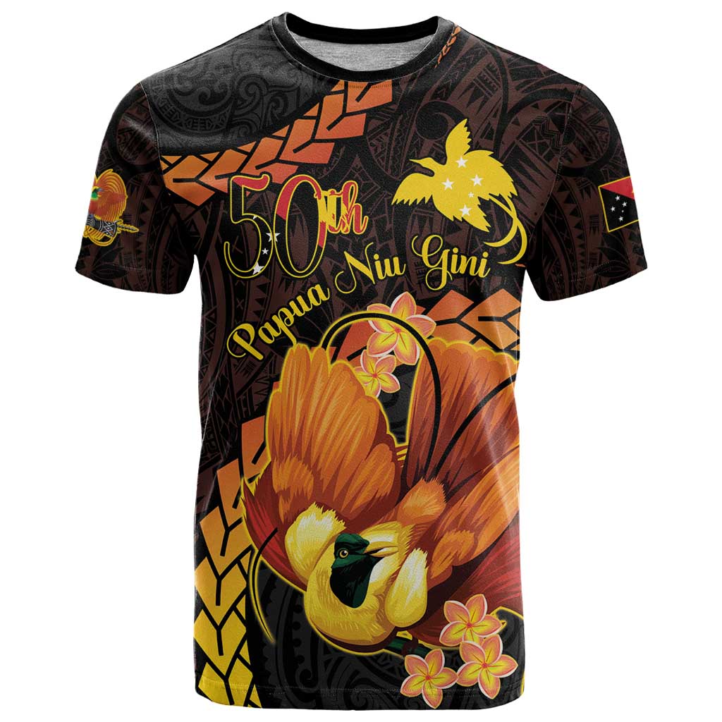Papua New Guinea Independence Day T Shirt 50th Anniversary Papua Niu Gini Bird Of Paradise LT14