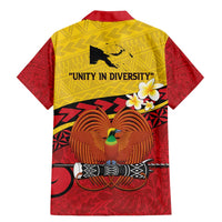 Papua New Guinea Independence Day Family Matching Mermaid Dress and Hawaiian Shirt Since 1975 Unity In Diversity LT14 - Polynesian Pride