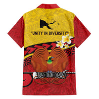 Papua New Guinea Independence Day Family Matching Tank Maxi Dress and Hawaiian Shirt Since 1975 Unity In Diversity LT14 - Polynesian Pride