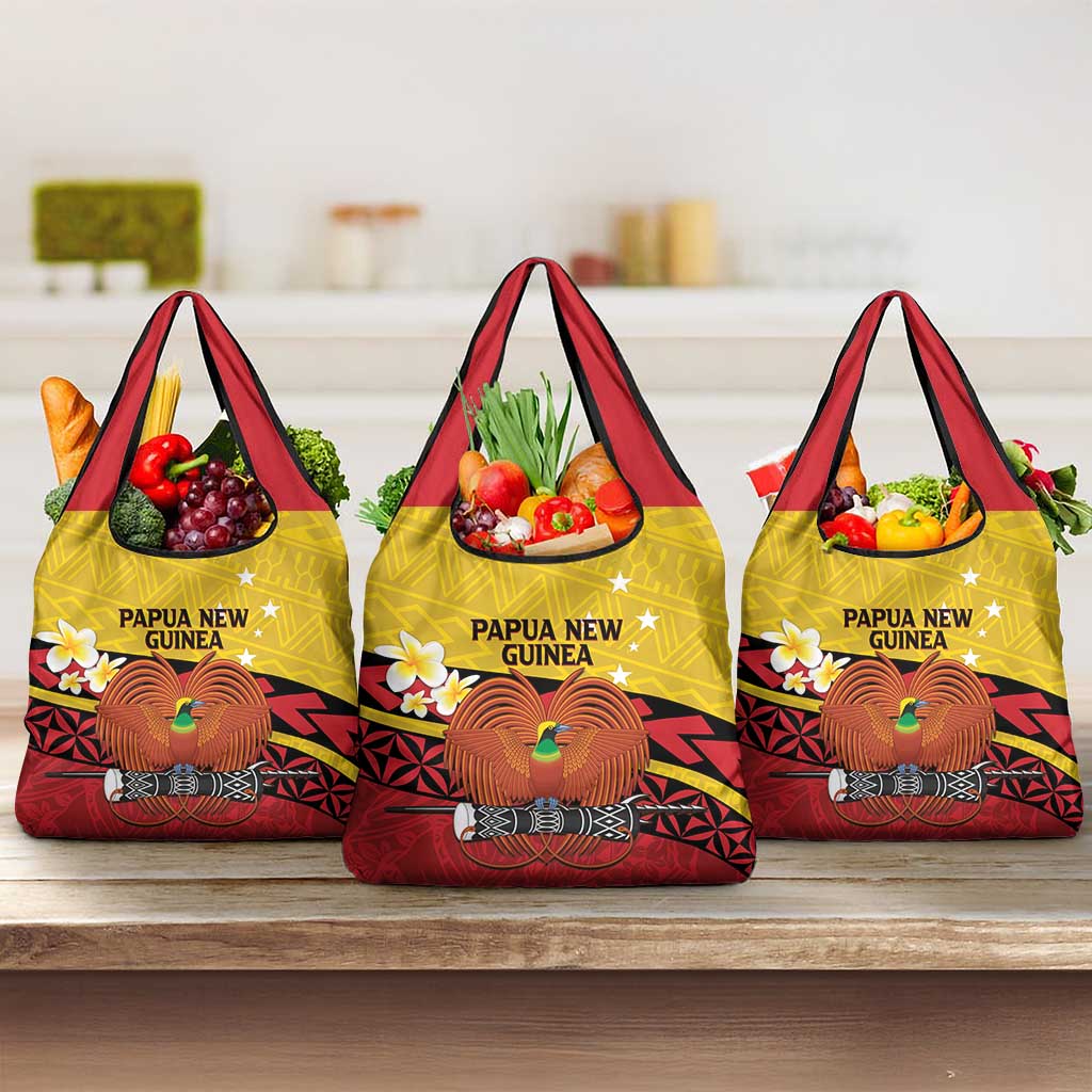 Papua New Guinea Independence Day Grocery Bag Since 1975 Unity In Diversity