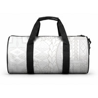 Samoa White Sunday Duffle Bag Lotu Tamaiti Siapo With Teuila