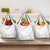 Tonga White Sunday Grocery Bag Manuia le Aso Sa o Tamaiti Heilala With Ngatu Pattern