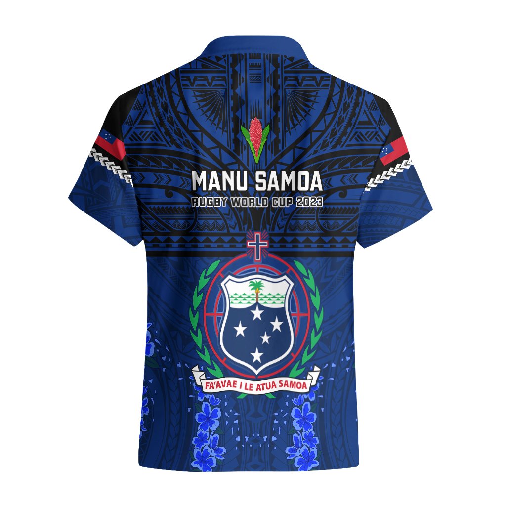 Samoa Rugby Hawaiian Shirt World Cup 2023 Go Champions Manu Samoa LT14 - Polynesian Pride