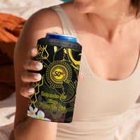 Papua New Guinea 50th Independence Anniversary 4 in 1 Can Cooler Tumbler Independen Stet bilong Papua Niu Gini LT14 - Polynesian Pride