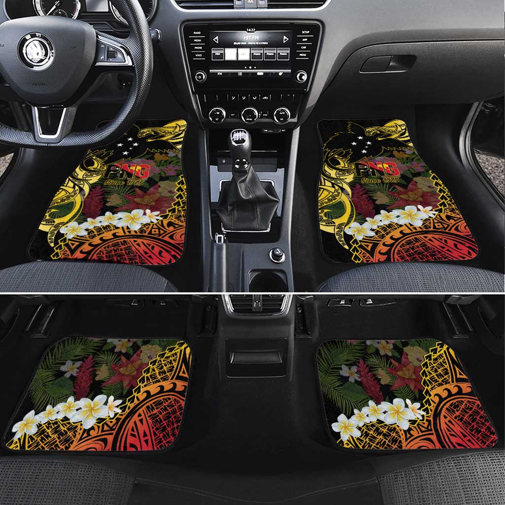 Papua New Guinea 50th Independence Anniversary Car Mats Independen Stet bilong Papua Niu Gini LT14