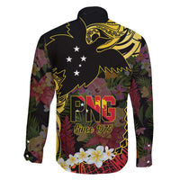 Papua New Guinea 50th Independence Anniversary Family Matching Short Sleeve Bodycon Dress and Hawaiian Shirt Independen Stet bilong Papua Niu Gini LT14 - Polynesian Pride