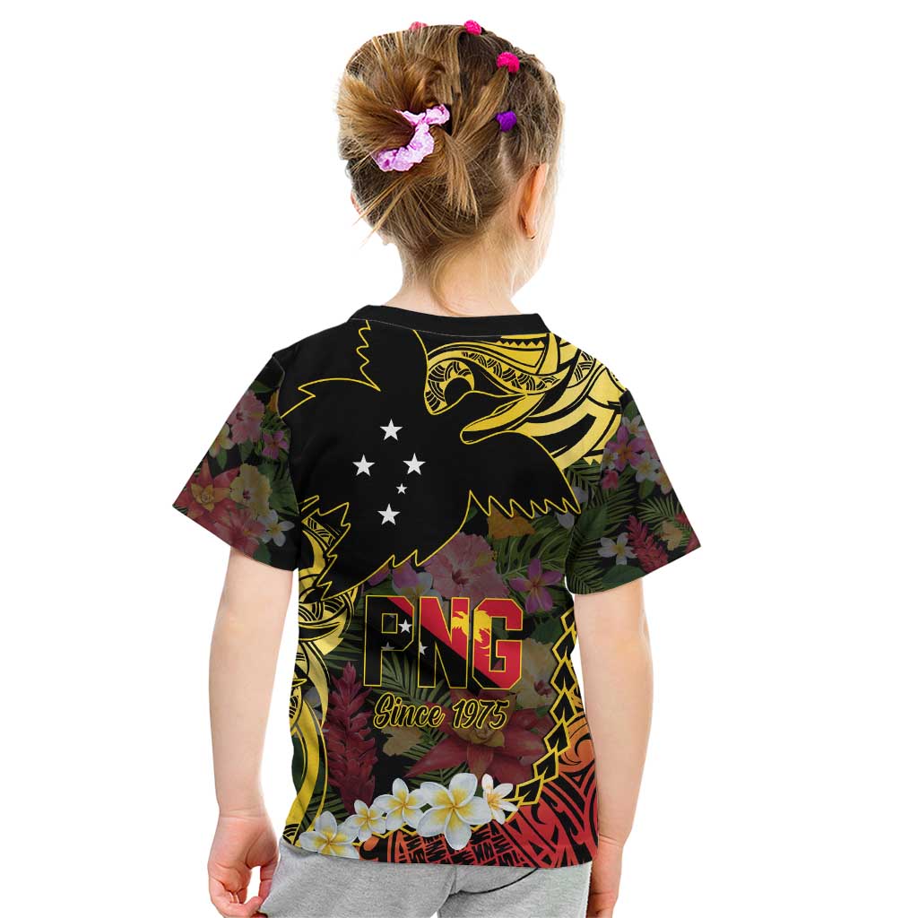 Papua New Guinea 50th Independence Anniversary Kid T Shirt Independen Stet bilong Papua Niu Gini LT14