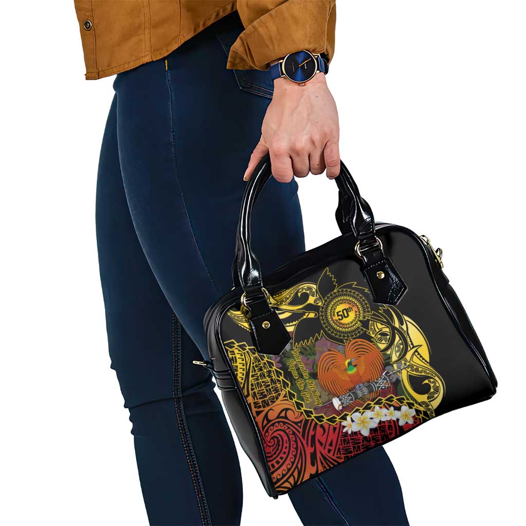 Papua New Guinea 50th Independence Anniversary Shoulder Handbag Independen Stet bilong Papua Niu Gini LT14