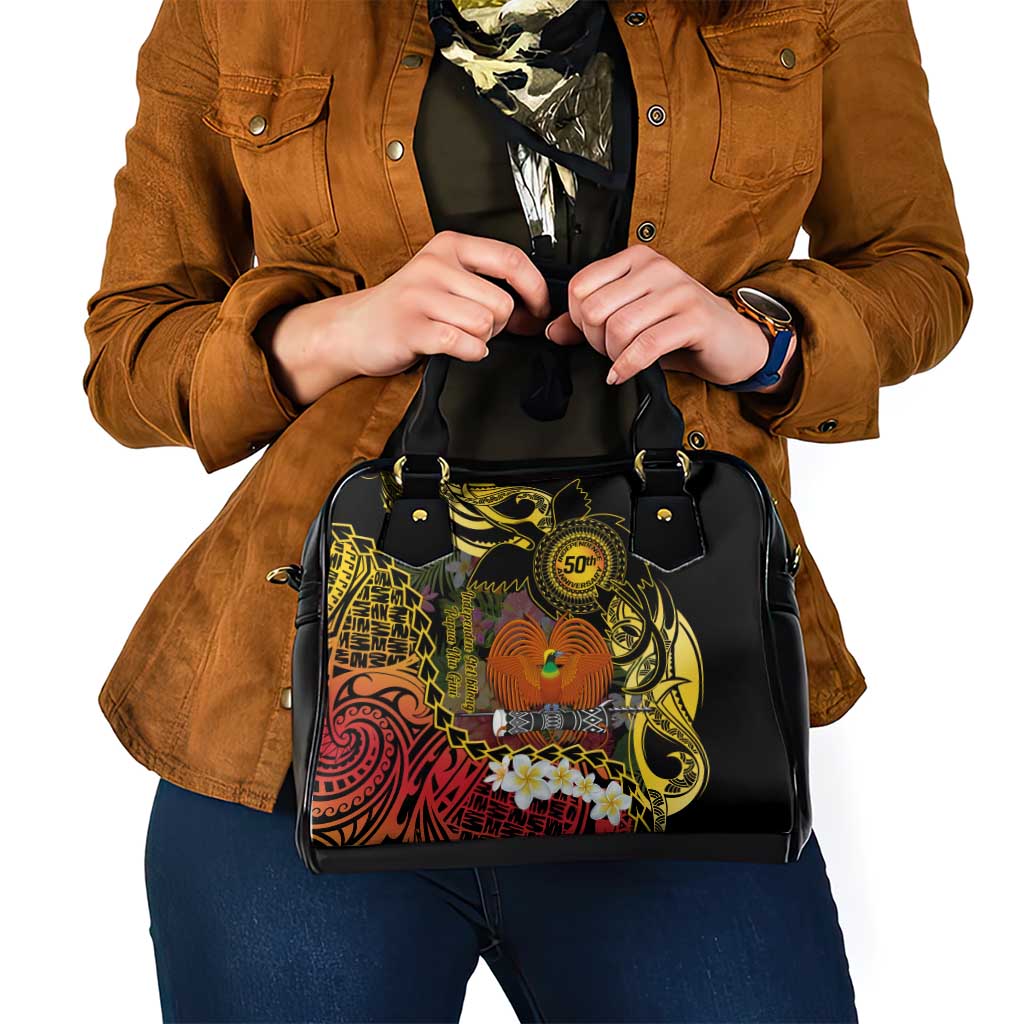 Papua New Guinea 50th Independence Anniversary Shoulder Handbag Independen Stet bilong Papua Niu Gini LT14