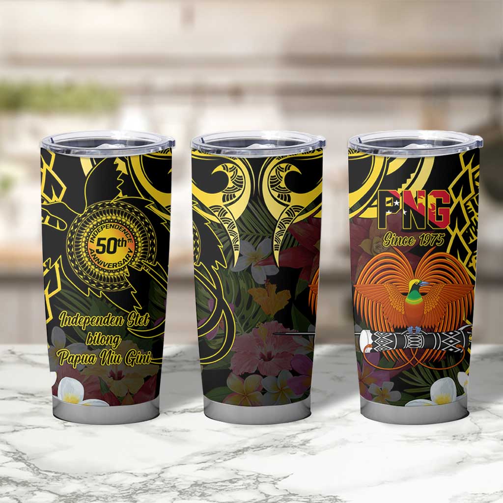 Papua New Guinea 50th Independence Anniversary Tumbler Cup Independen Stet bilong Papua Niu Gini LT14