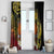Papua New Guinea 50th Independence Anniversary Window Curtain Independen Stet bilong Papua Niu Gini LT14