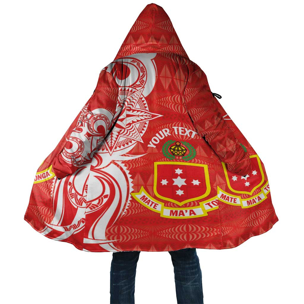Personalised Kolisi Tonga Cloak Mate Maa Tonga Ngatu Pattern - Polynesian Pride