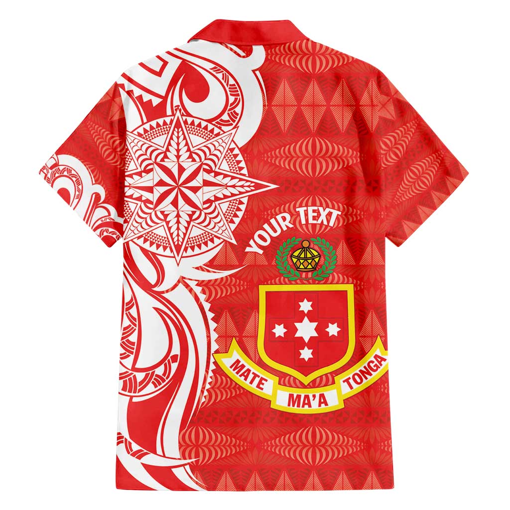 Personalised Kolisi Tonga Family Matching Summer Maxi Dress and Hawaiian Shirt Mate Maa Tonga Ngatu Pattern - Polynesian Pride