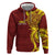 Personalised Tonga High School Hoodie THS Tongan Ngatu Pattern - Polynesian Pride