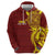 Personalised Tonga High School Hoodie THS Tongan Ngatu Pattern - Polynesian Pride