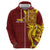 Personalised Tonga High School Hoodie THS Tongan Ngatu Pattern - Polynesian Pride