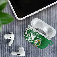 Personalised Liahona - Saineha High School AirPods Case Tongan Ngatu Pattern - Polynesian Pride