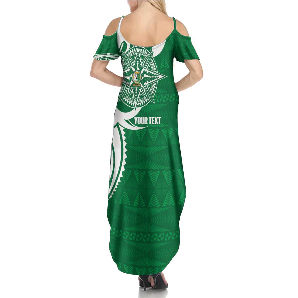 Personalised Liahona - Saineha High School Family Matching Summer Maxi Dress and Hawaiian Shirt Tongan Ngatu Pattern LT14 - Polynesian Pride