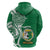 Personalised Liahona - Saineha High School Hoodie Tongan Ngatu Pattern - Polynesian Pride