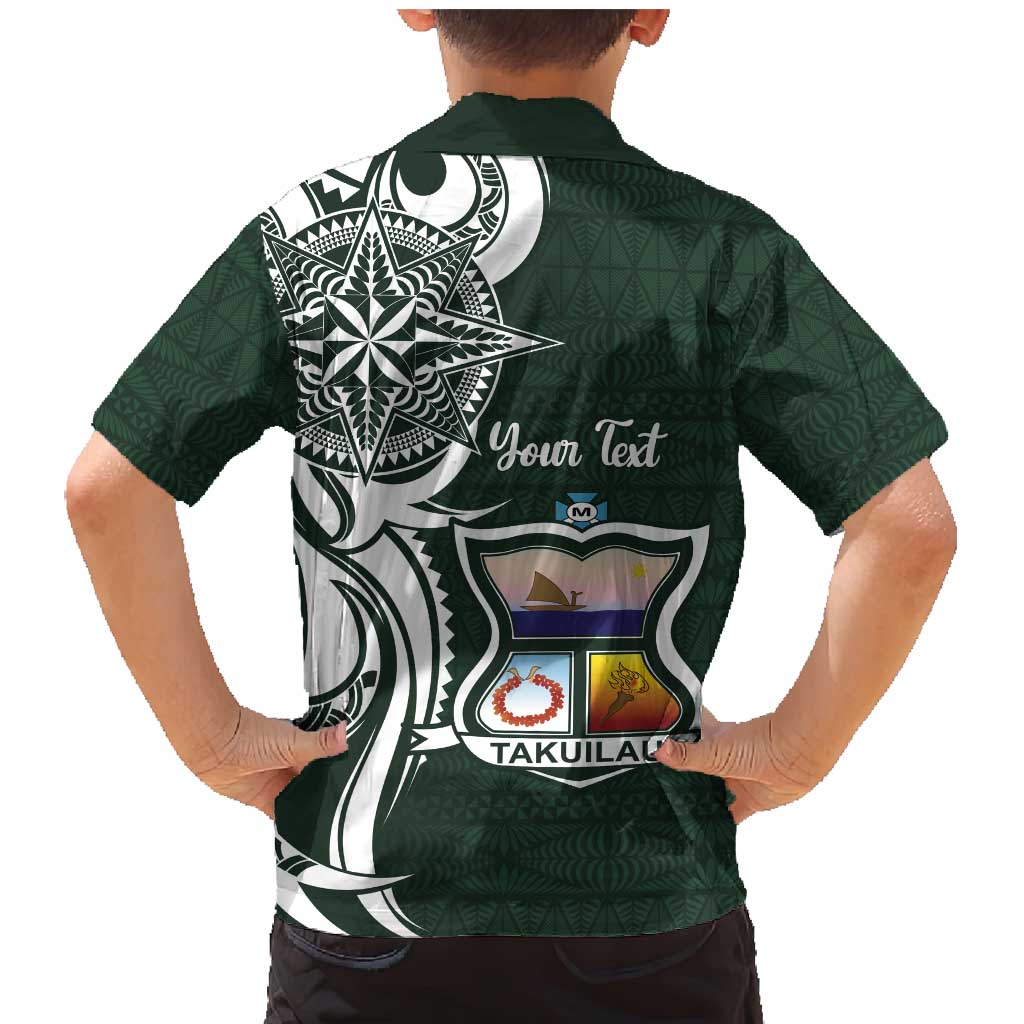 Personalised Tonga Takuilau College Family Matching Mermaid Dress and Hawaiian Shirt Est 1975 Tongan Ngatu Pattern LT14 - Polynesian Pride