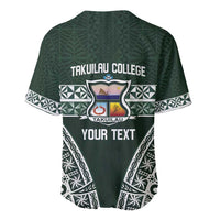 Personalised Tonga Takuilau College Baseball Jersey 50th Anniversary Ngatu Kupesi LT14 - Polynesian Pride