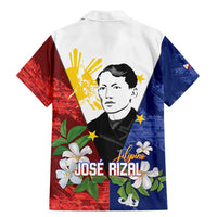 Philippines Rizal Day Family Matching Mermaid Dress and Hawaiian Shirt Filipino Sampaguita Grunge Style LT14 - Polynesian Pride