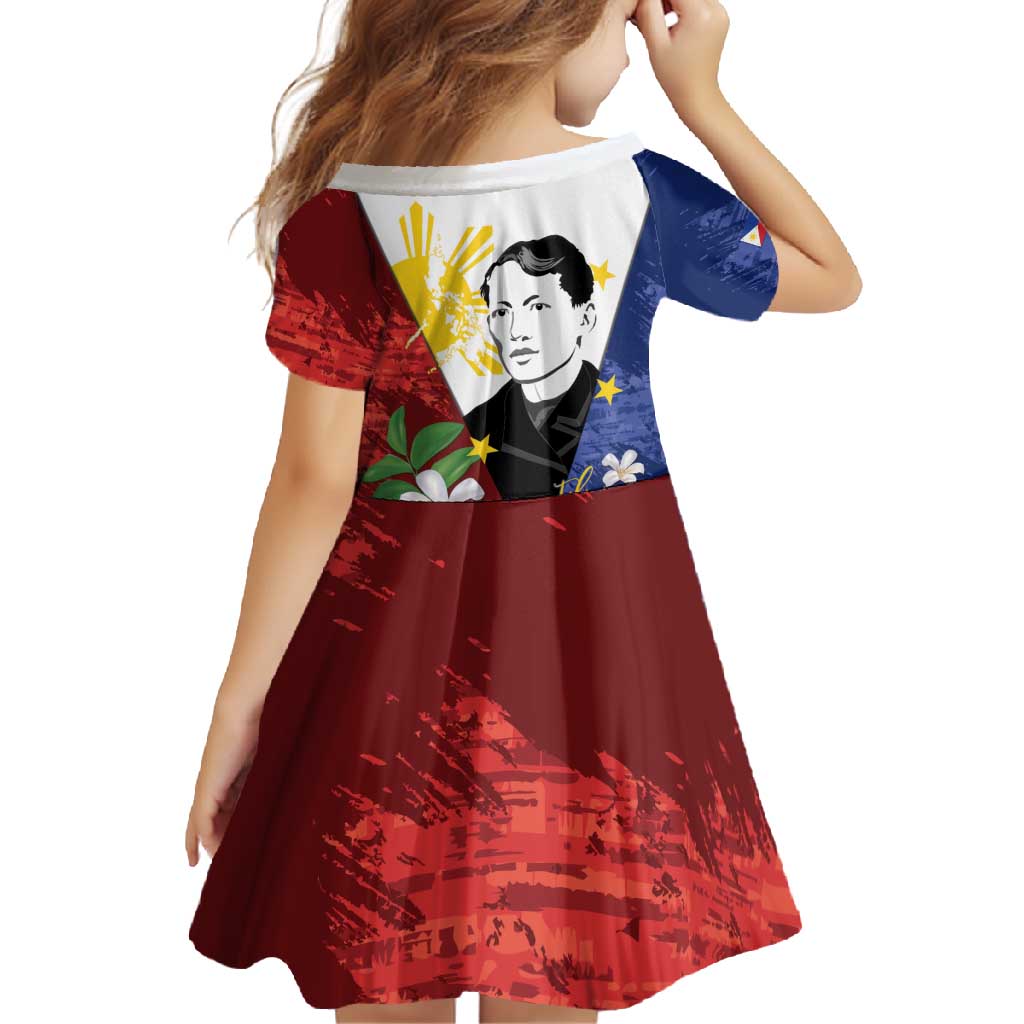 Philippines Rizal Day Family Matching Off Shoulder Maxi Dress and Hawaiian Shirt Filipino Sampaguita Grunge Style LT14 - Polynesian Pride