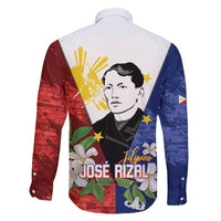 Philippines Rizal Day Family Matching Tank Maxi Dress and Hawaiian Shirt Filipino Sampaguita Grunge Style LT14 - Polynesian Pride