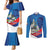 Philippines Rizal Day Couples Matching Mermaid Dress and Long Sleeve Button Shirt Filipino Motto Stella Polynesian Pattern - Polynesian Pride