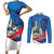 Philippines Rizal Day Couples Matching Short Sleeve Bodycon Dress and Long Sleeve Button Shirt Filipino Motto Stella Polynesian Pattern - Polynesian Pride